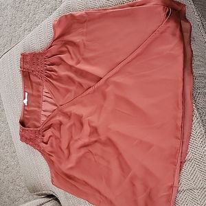 Chiffon tank, wrap style